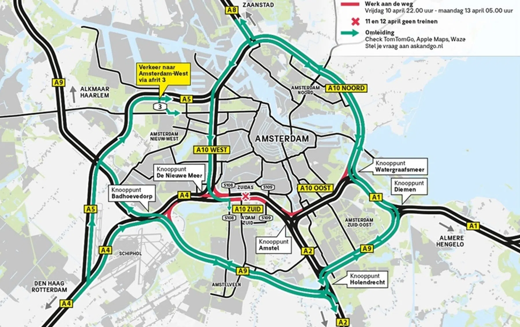 Blijf weg uit Amsterdam